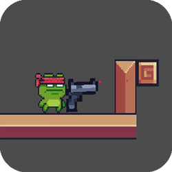 Frog with recoil - Adventure game icon