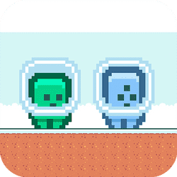 Green and Blue Cuteman - Arcade game icon