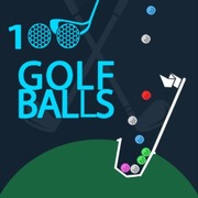 100 Golf Balls - Skill game icon