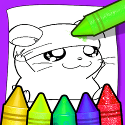 Anime Animals Coloring Pages - Junior game icon