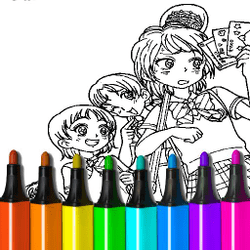 Anime Coloring Pages  - Junior game icon