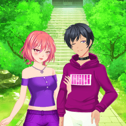 Anime Couple Dress Up - Junior game icon