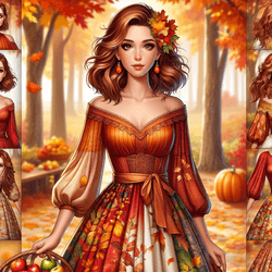 Autumn Fashion Game For Girls - Junior game icon