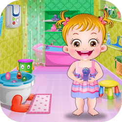 Baby Hazel Bathroom Hygiene - Junior game icon