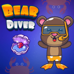 Bear Diver - Adventure game icon
