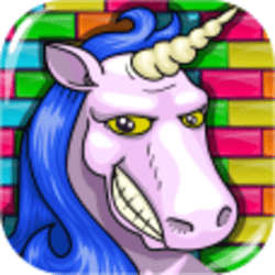 Brick Breaker Unicorn - Puzzle game icon