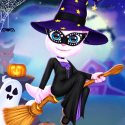 Cat Girl Halloween Preparation - Junior game icon