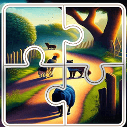 Cats and Dogs Slide Puzzle - Puzzle game icon