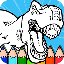 Coloring Dinosaurs for Kids - Junior game icon