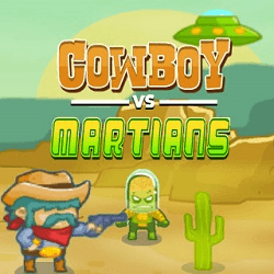 Cowboy VS Martians - Adventure game icon