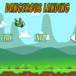 Dangerous landing - Arcade game icon