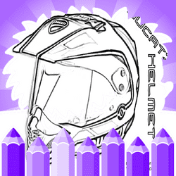 Dirt Bike Coloring Pages For Kids - Junior game icon