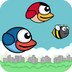 Flying Blue Bird - Arcade game icon