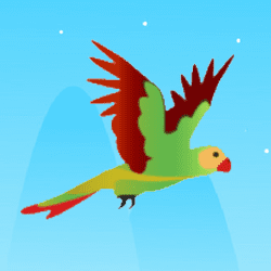 Flying Parrot - Arcade game icon