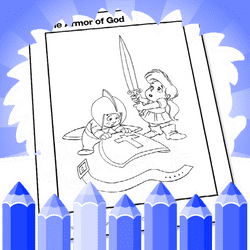 Free Coloring Pages For Armor Of God - Puzzle game icon