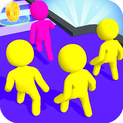 Giant Run Color Run Crowd Switch - Arcade game icon