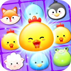 Jewel Pets Match - Puzzle game icon