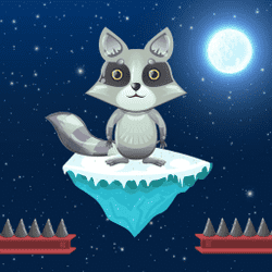 Jumping Raccoon - Arcade game icon