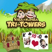 Kiba & Kumba: Tri Towers Solitaire - Card game icon