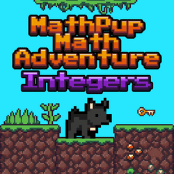 MathPup Math Adventure Integers - Puzzle game icon