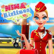 Nina - Airlines - Girls game icon