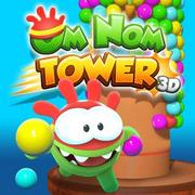 Om Nom Tower 3D - Skill game icon