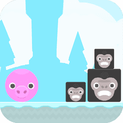 Pig Ball Christmas - Arcade game icon