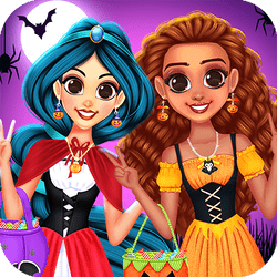Princess Happy Halloween Party - Junior game icon