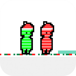 Red and Green Christmas - Arcade game icon