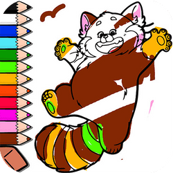 Red Coloring Book - Junior game icon