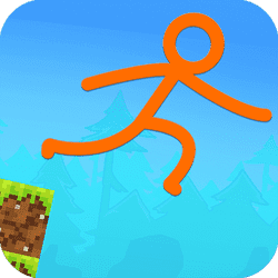 Stickman Parkour Skyland - Adventure game icon