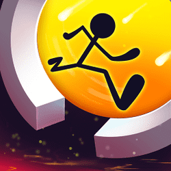 Stickman run around - Arcade game icon