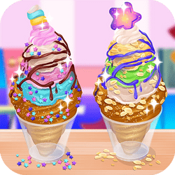 Yummy Churros Ice Cream - Junior game icon